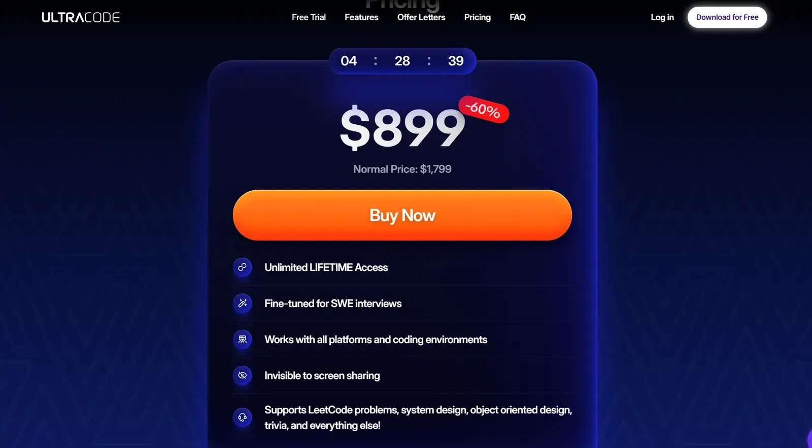 Ultracode AI pricing